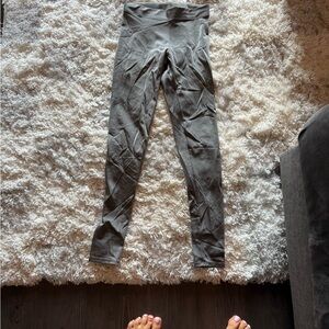 PINK Victoria's Secret Gray Leggings Athletic Style